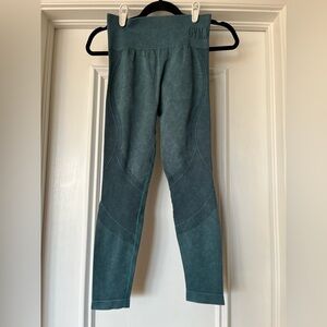 Gym Minute Women’s Size Medium Green Leggings